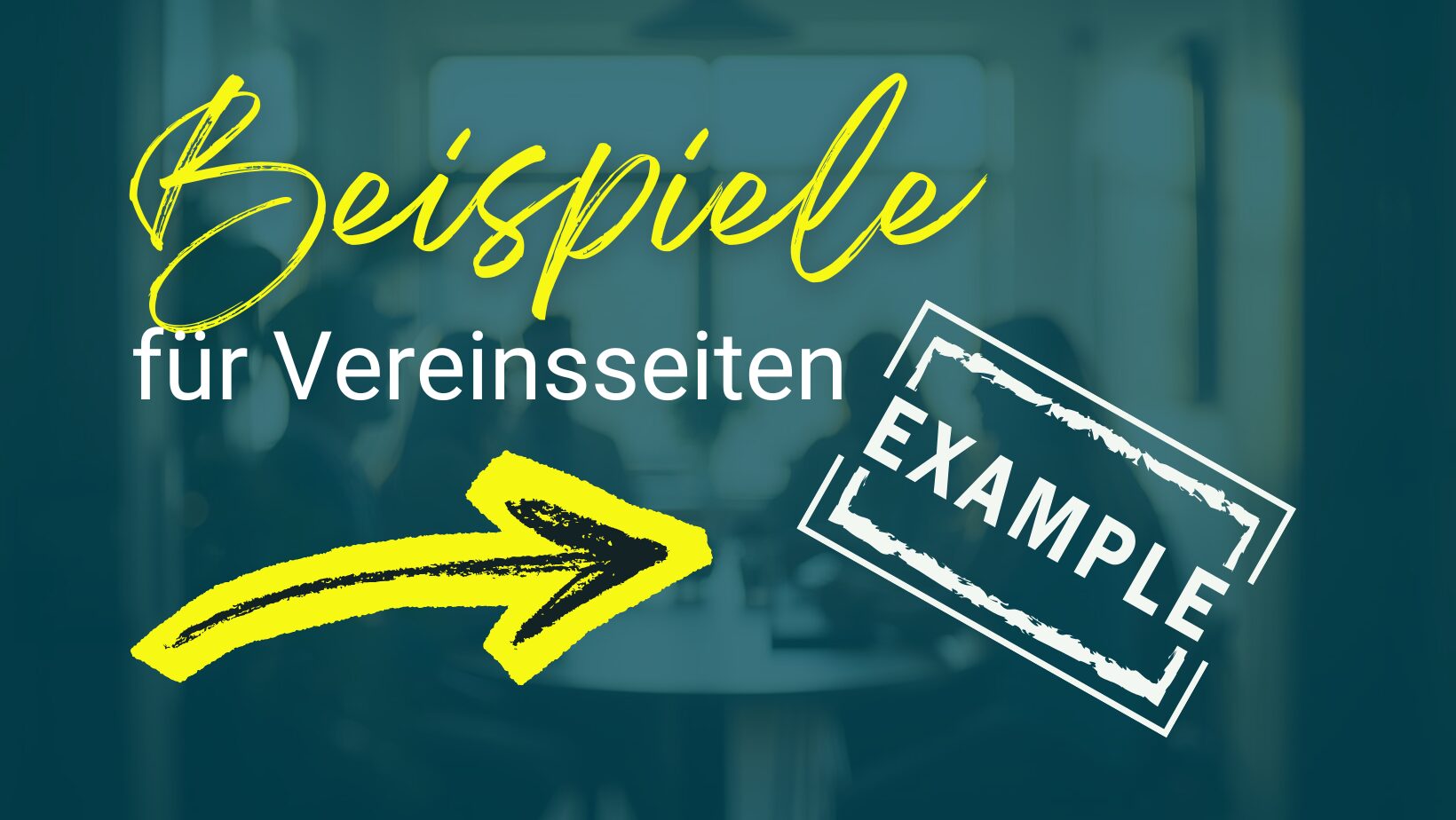 Beispiele für Vereinsseiten