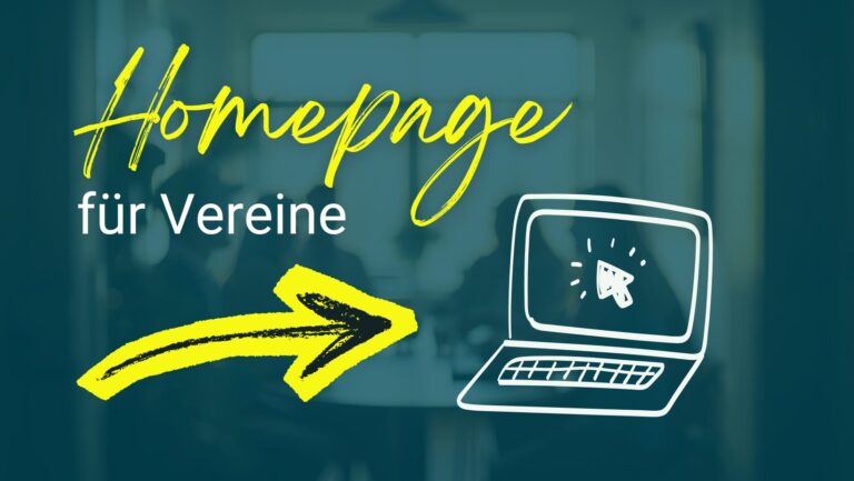 Homepage für Vereine