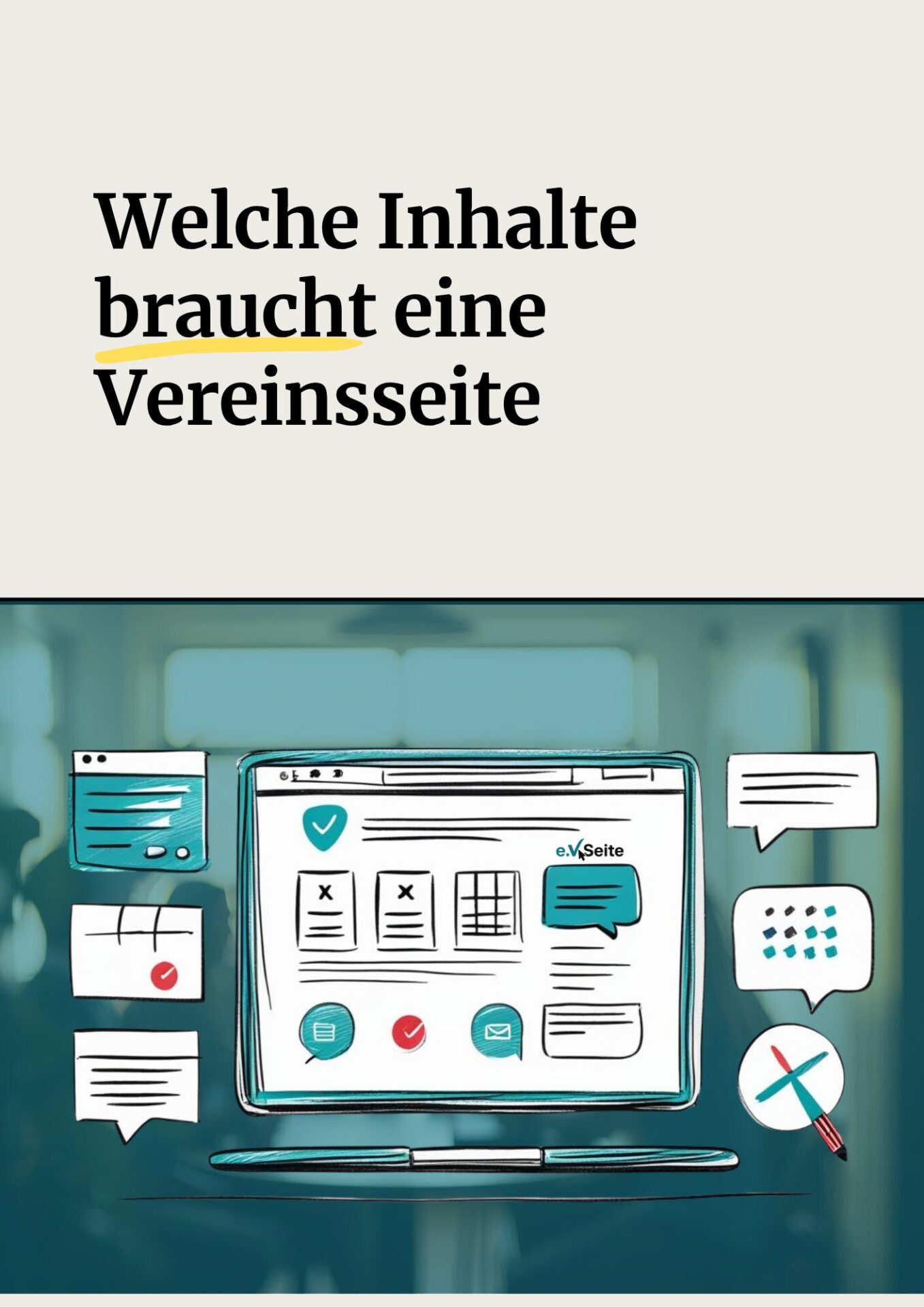 Welche Inhalte braucht eine Vereinsseite?